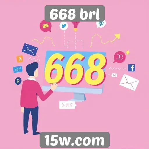 Estratégias de marketing utilizadas pelo site 668 brl