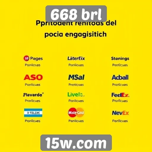 Disponibilidade de métodos de pagamento no site 668 brl