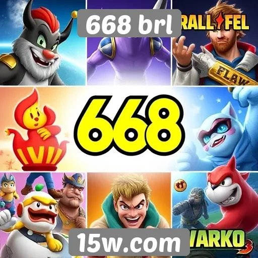 Destaques dos jogos populares no 668 brl